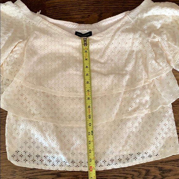 BANANA REPUBLIC EYELET LACE TOP - Picture 7 of 7